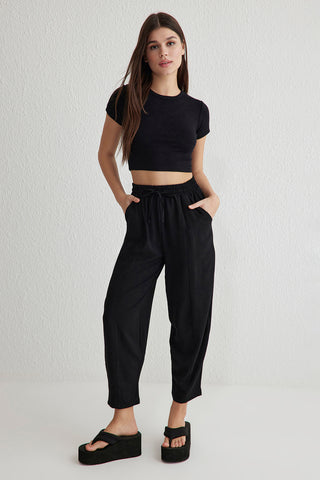 Pantalone TWOSS25PL00027 - crna [djesi-src-d438febb4f8d02856a815bace53e67e319811381b7e99fbc980f88a10a22eee4]