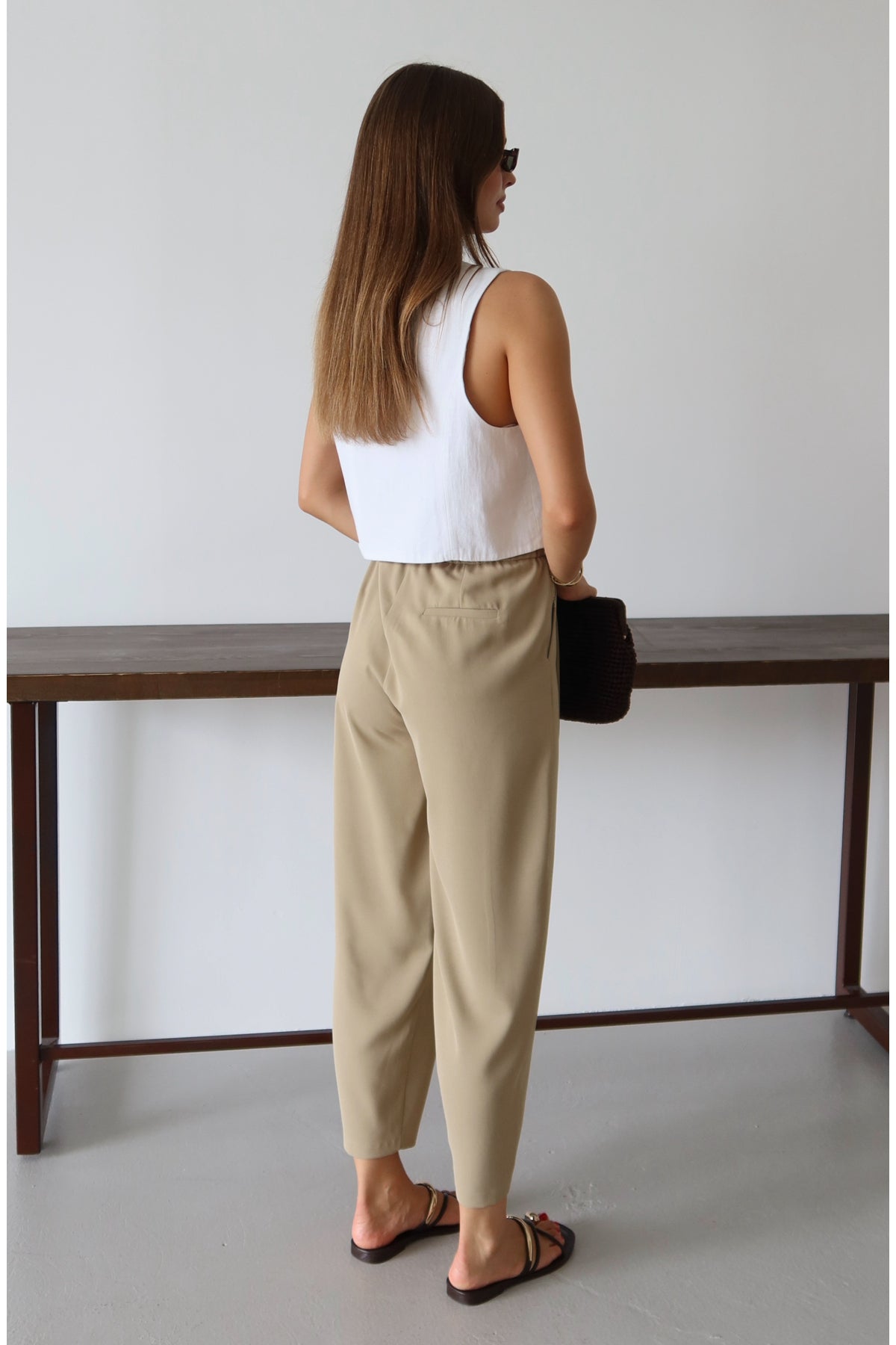 Pantalone TWOSS25PL00126 - khaki [djesi-src-0086deb66269ae52902c91bab602c9bda6b188c3a29c13b74c0dfaf0ab7c1b1c]