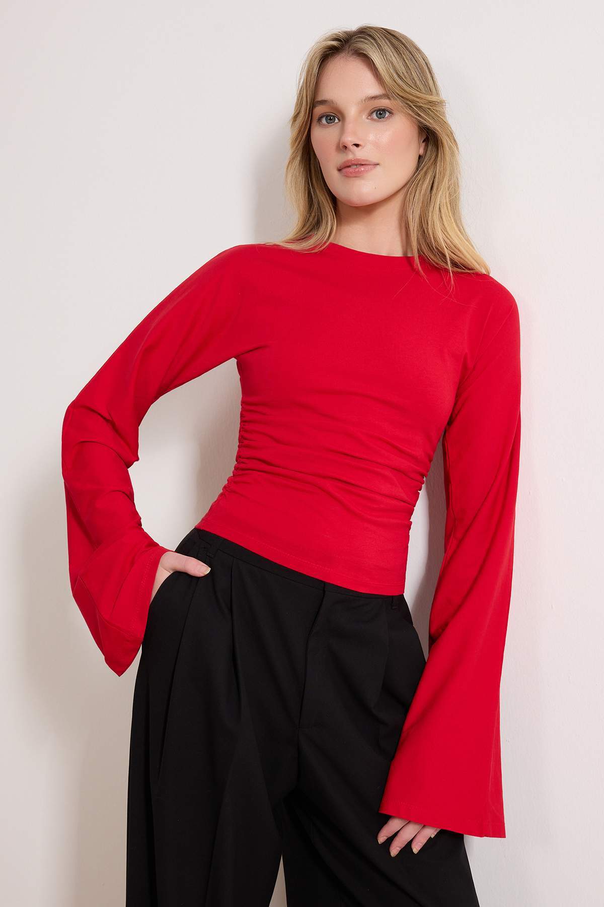 Bluze TWOAW26BZ00293 - crvena