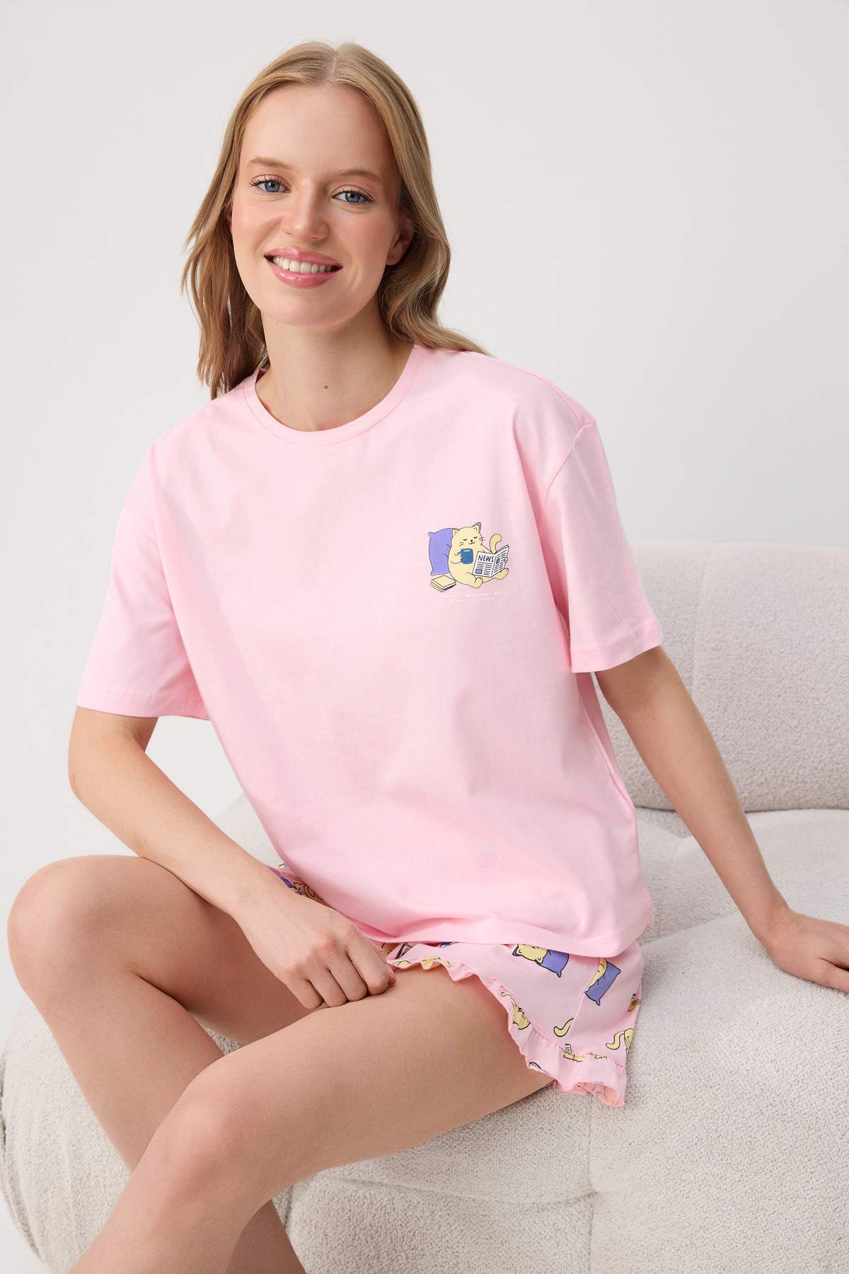 Kompleti THMSS26PT00174 - roze