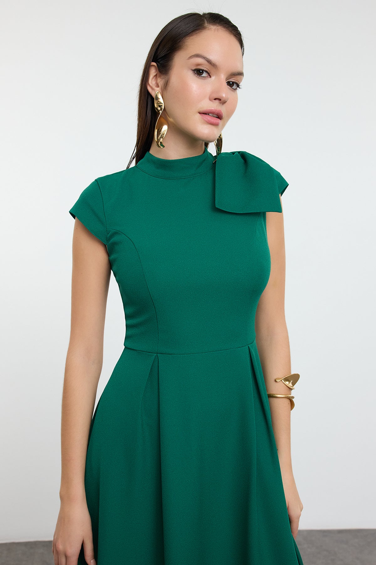 Haljine TPRAW25EL00151 - zelena