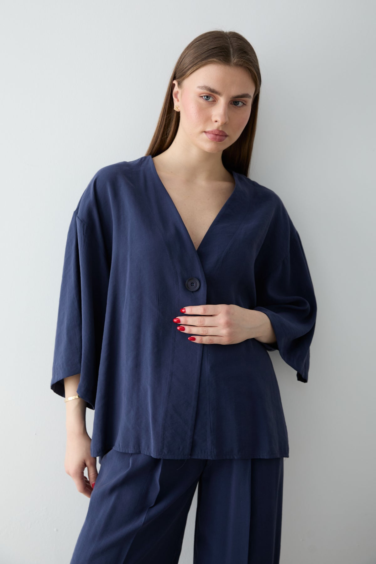 Bluze TWOSS26AU00208 - teget