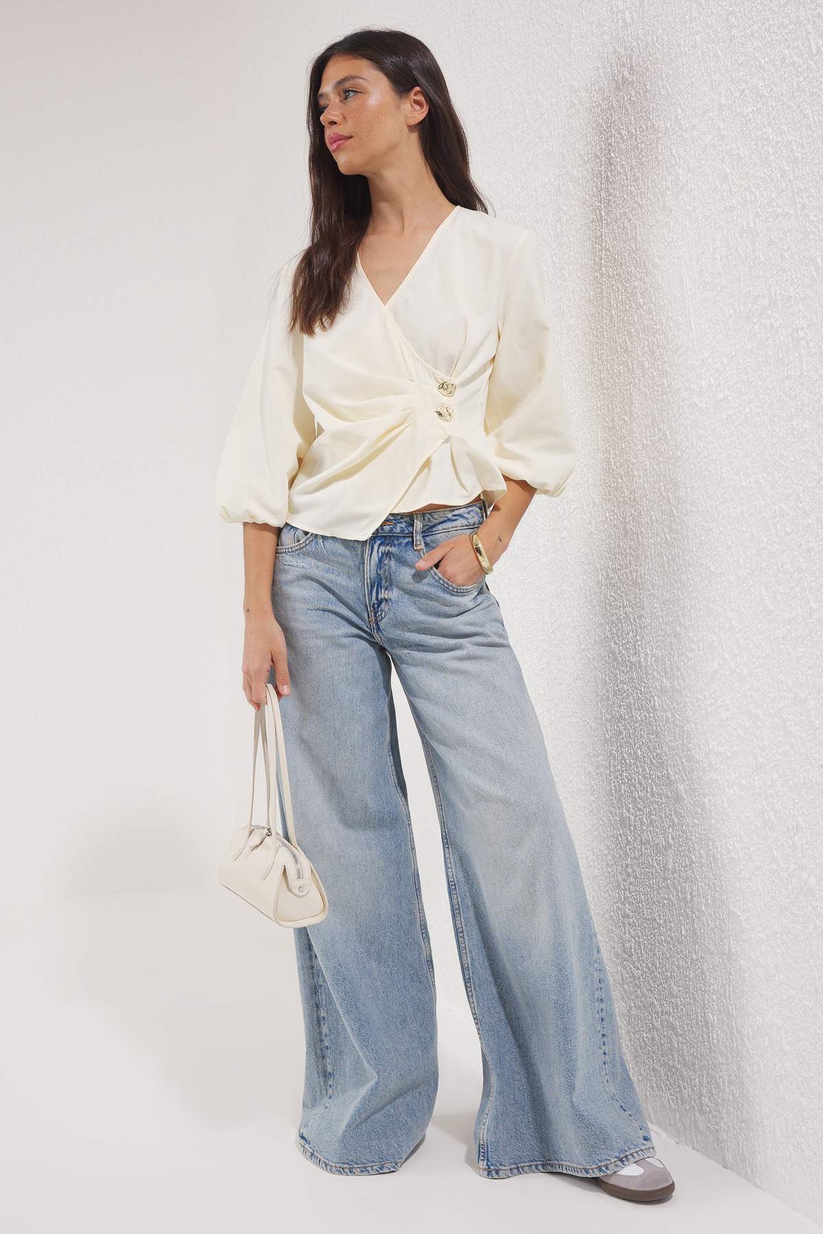 Bluze TWOSS25BZ00170 - bež