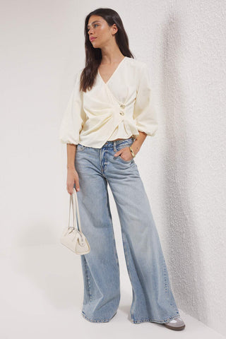Bluze TWOSS25BZ00170 - bež