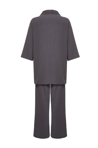 Pantalone TWOSS24AU00091 - siva