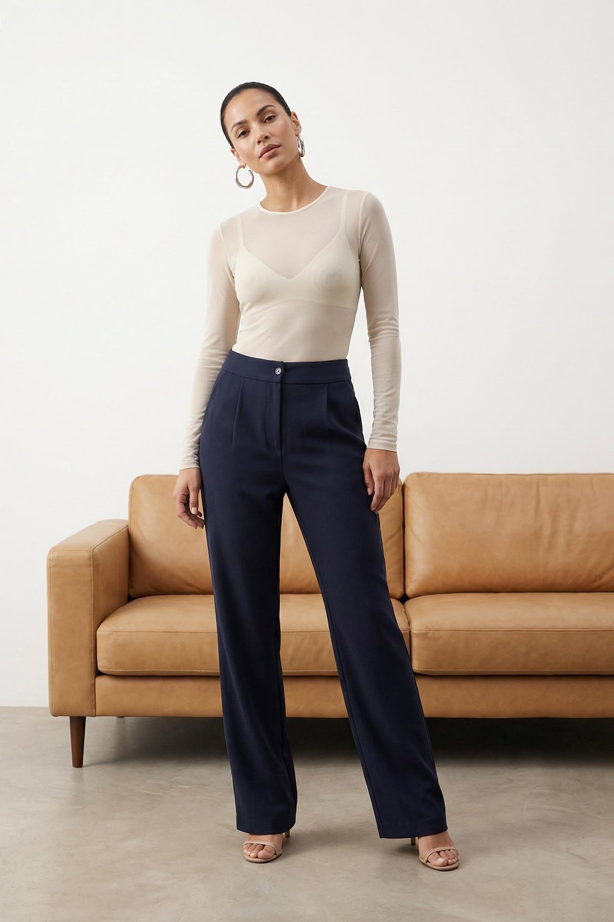 Pantalone TWOAW22PL0139 - teget [djesi-src-b0c0d5fa98f8d7457b22c32eb0d16bef9ccdc7c9c0ec495669f2f4d1c194f652]