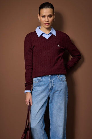 Džemper TWOAW26KZ00259 - bordo
