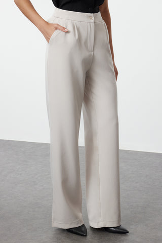 Pantalone TWOAW22PL0139 - bež [djesi-src-e86222b2493e874ad59be220449347e6f94e005d398d75ca332554ca6e182534]