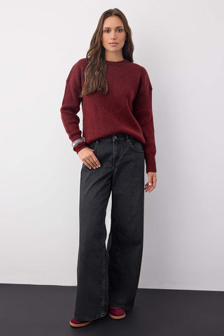 Džemper TWOAW26KZ00065 - bordo [djesi-src-dc61b7891519cd2a5f457c108c3b37db25758430be1b6ec14d7e7201eb0a46f8]