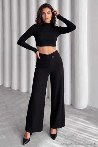 Pantalone TWOAW27PL00034 - crna [djesi-src-1d739b8dcd9318b2b602ebc9222dbbdd86df1e775b735538a4027a3c6801b37b]