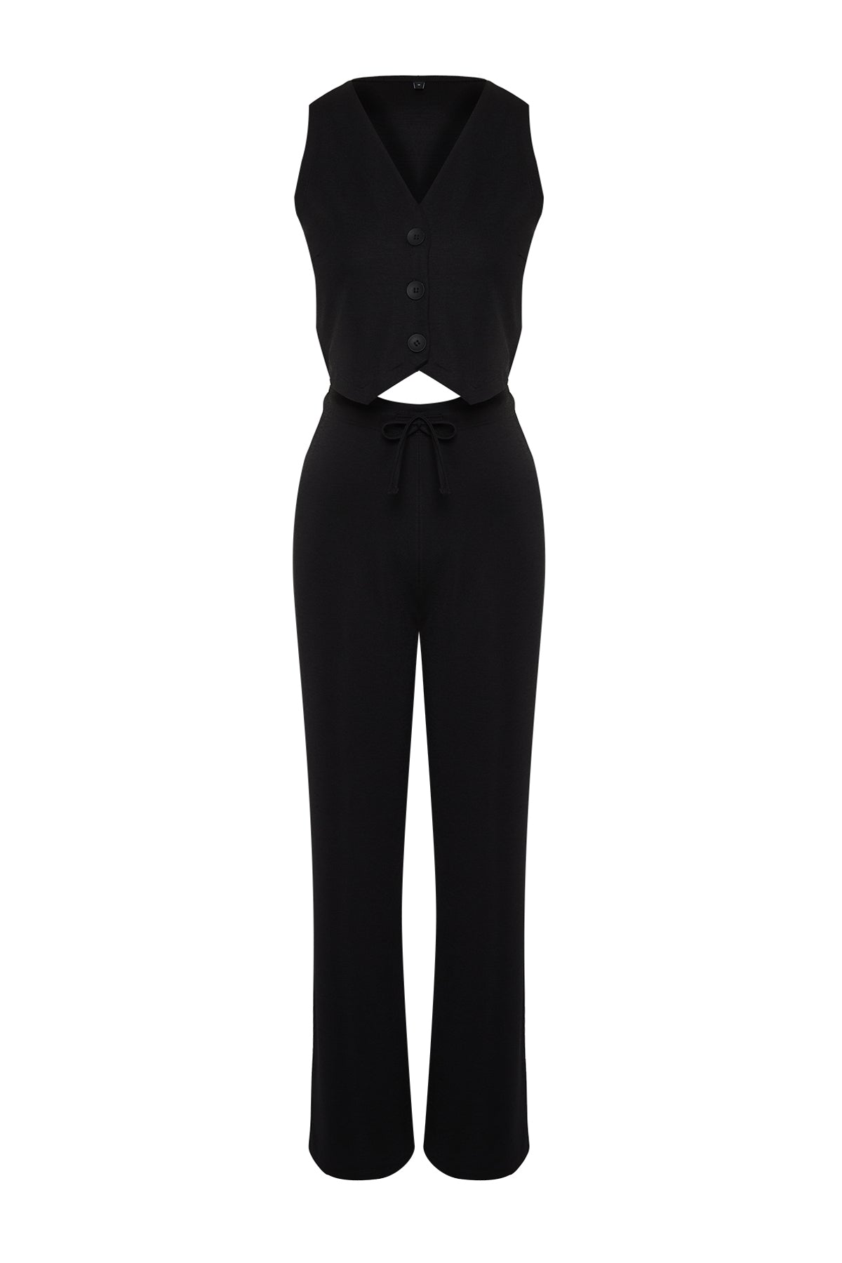 Pantalone TWOSS24AU00017 - crna