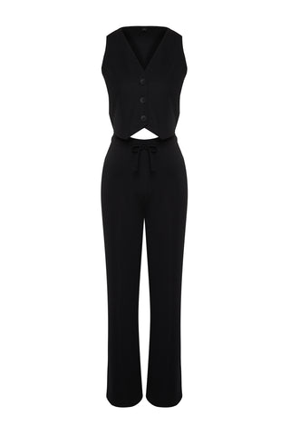 Pantalone TWOSS24AU00017 - crna