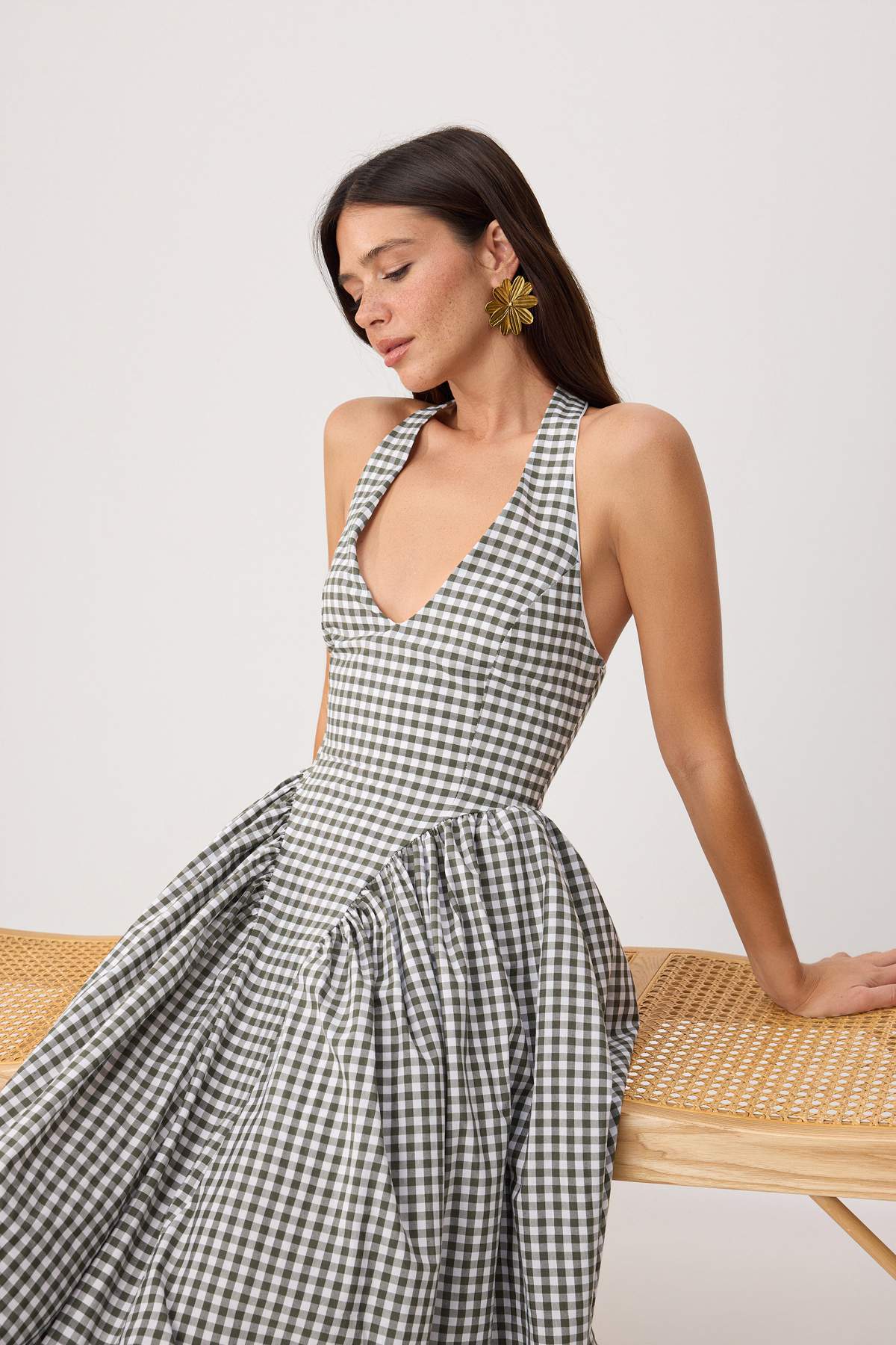 Haljine TWOSS25EL00874 - zelena
