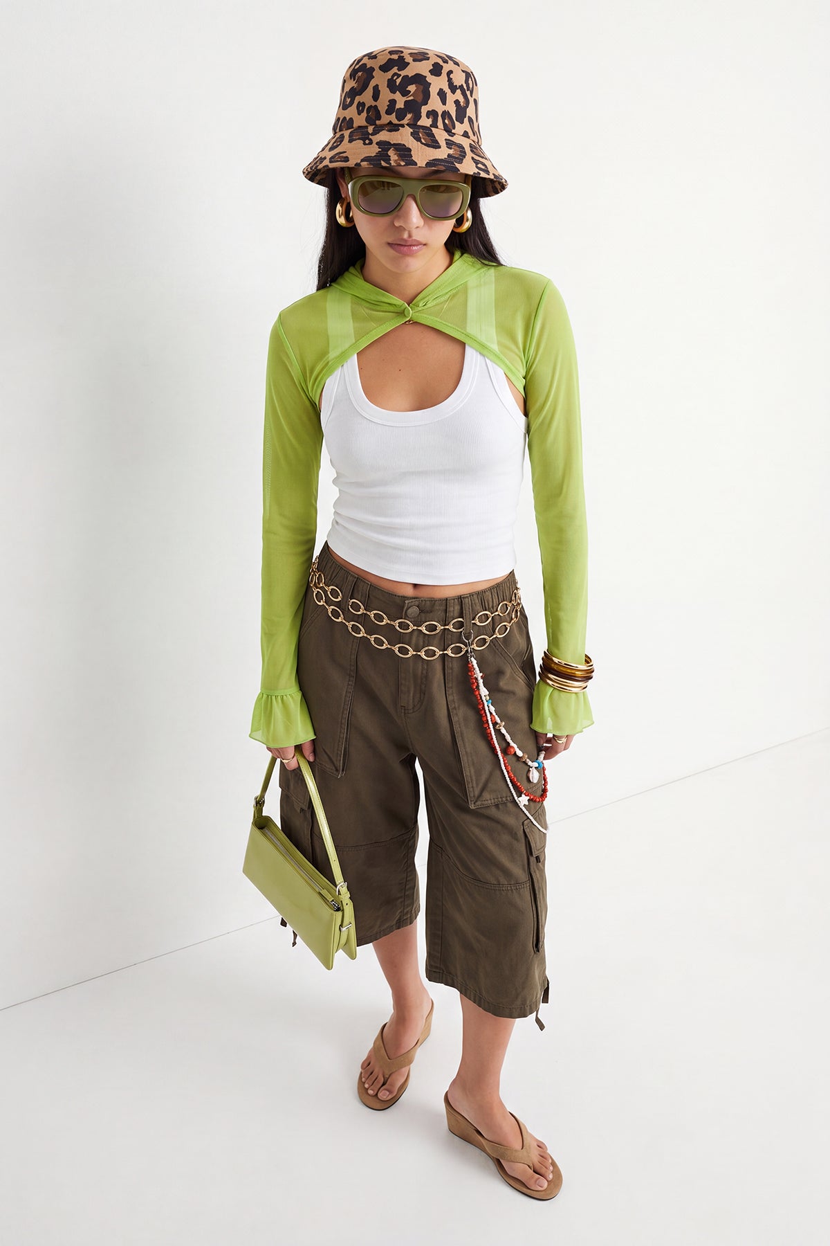Bluze TWOSS26BZ01077 - zelena