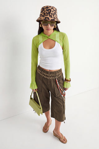 Bluze TWOSS26BZ01077 - zelena
