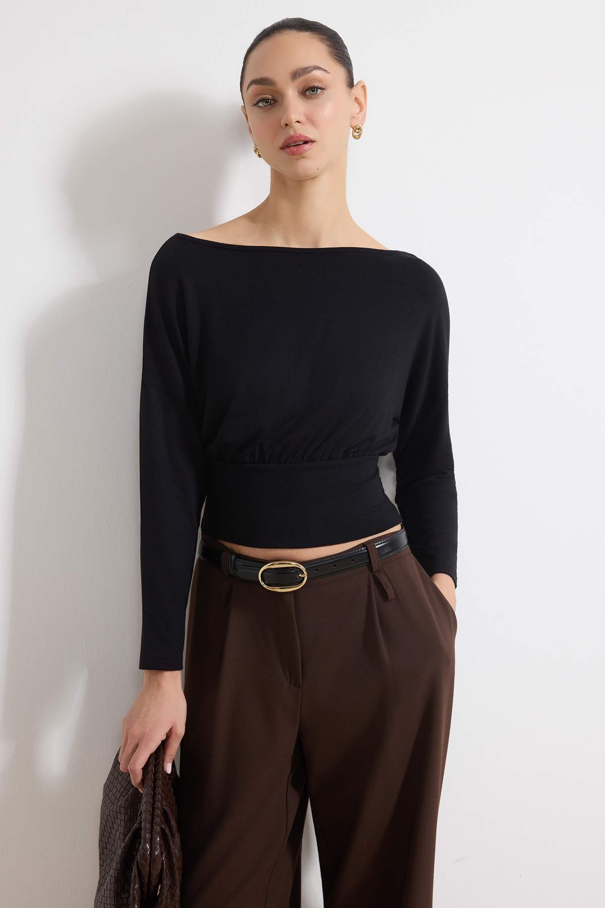 Bluze TWOSS26BZ00344 - crna
