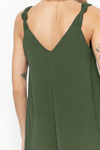 Haljine TWOSS23EL00882 - khaki