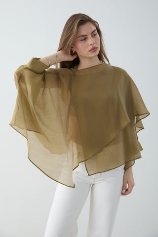 Bluze TWOSS26BZ00653 - zelena