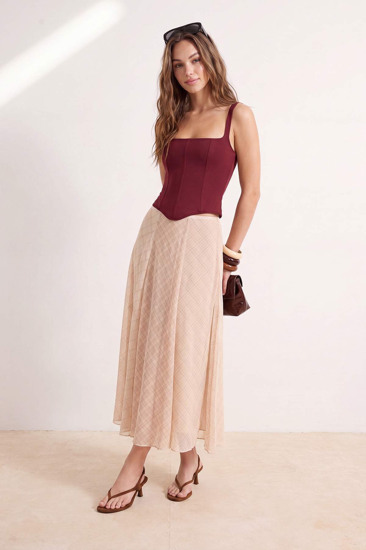 Suknje TWOSS26ET00045 - bež [djesi-src-d79c13880c6f2fe001be9796d4a8e24a72ab55421765b37fe83be93e821a948c]