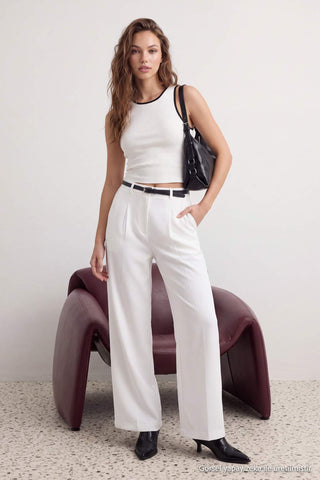 Pantalone TWOSS25PL00024 - bijela [djesi-src-647da414efe9ab5d6611e3ef52ca07359b25912305fe54964389b6fb18bbc830]