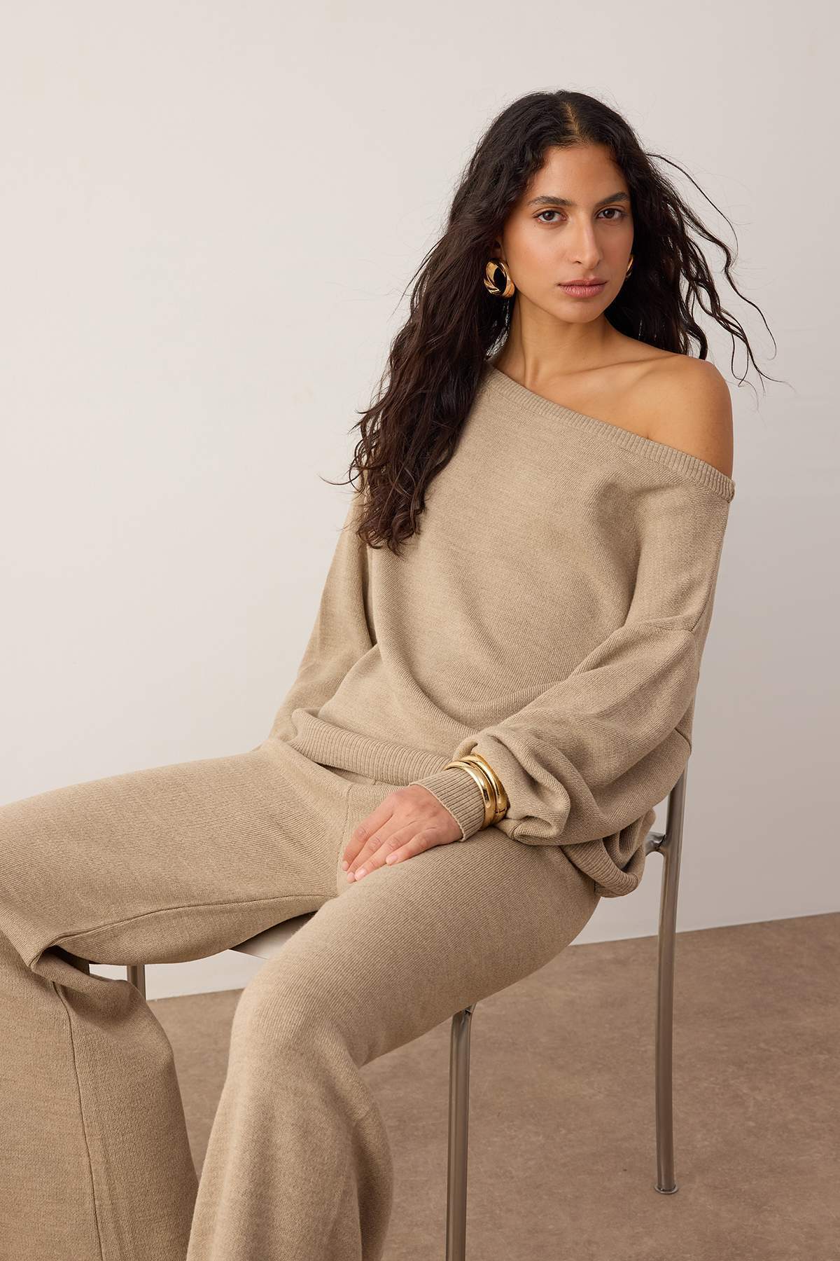 Pantalone TWOAW26AU00043 - vizon