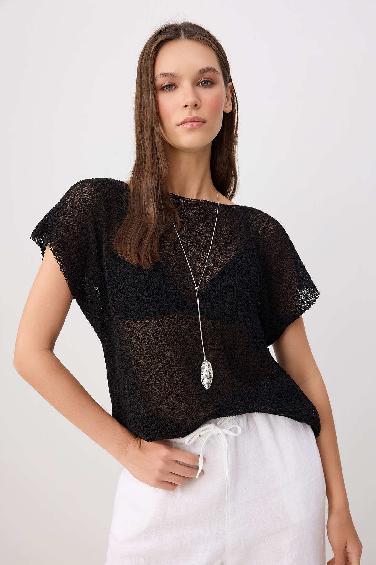 Bluze TWOSS26BZ00951 - crna