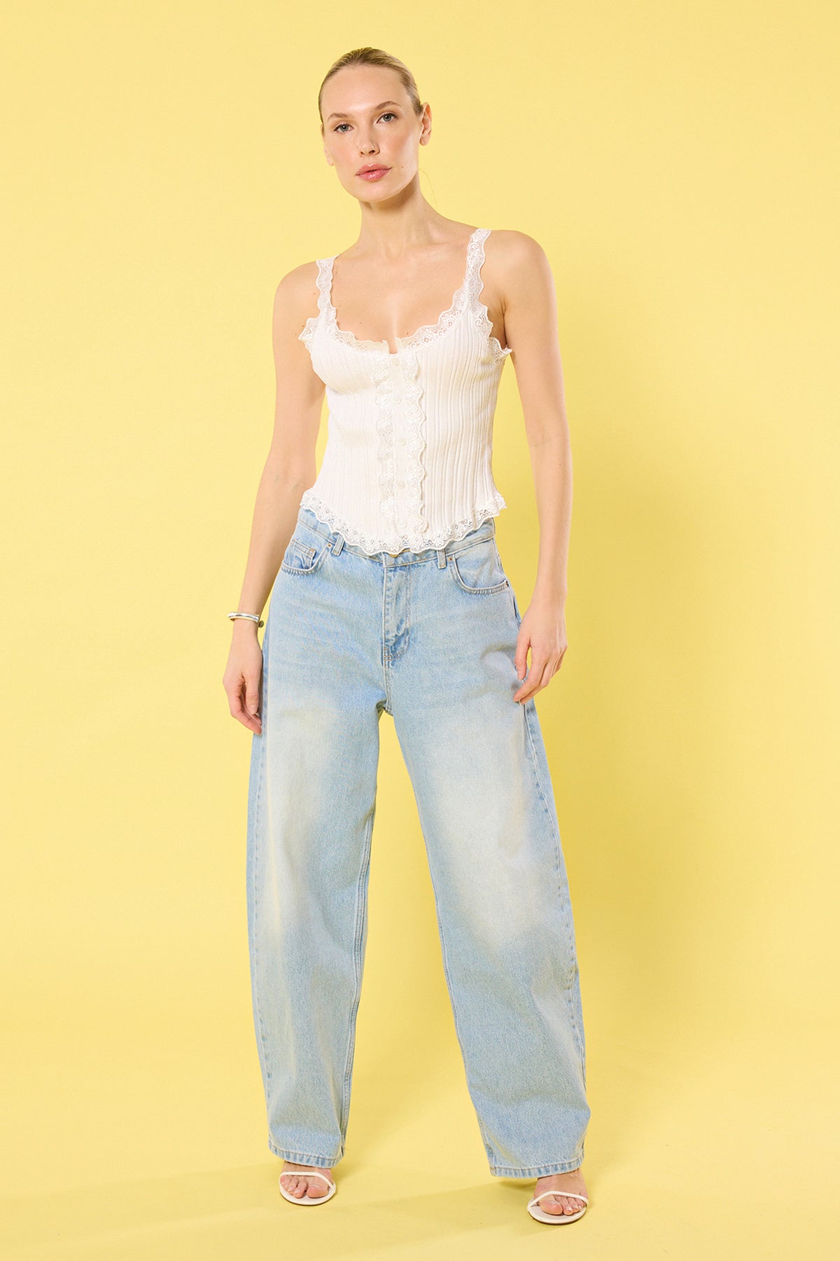 Bluze TWOSS25BZ00177 - ekru