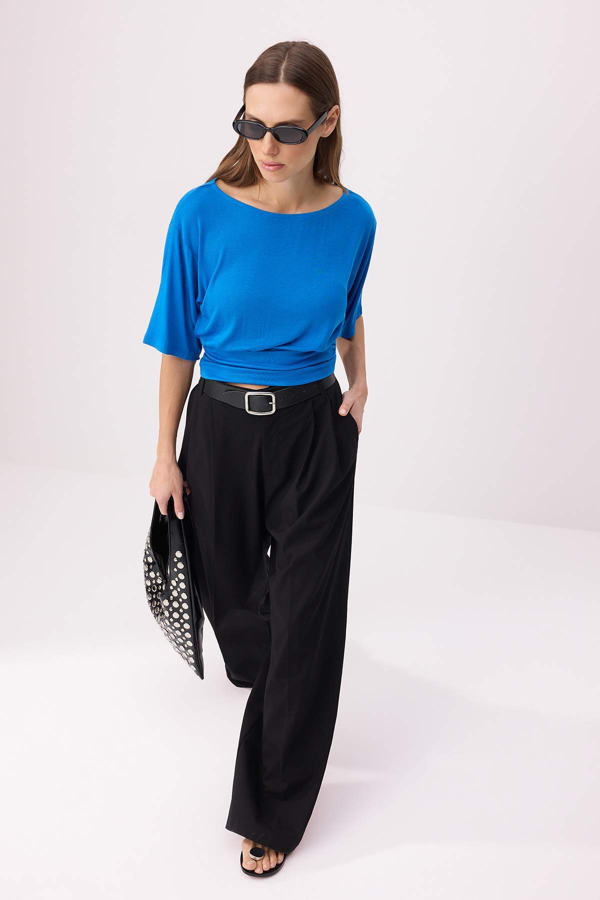 Bluze TWOSS26BZ00097 - kraljevsko plava