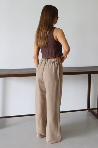 Pantalone TWOSS25PL00124 - vizon [djesi-src-9b1870dc06f6e242fb6af61d4be8ab337340e0bfabbc46926969a4d4e835c3c3]