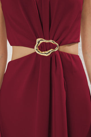 Haljine TWOSS25EL00017 - bordo