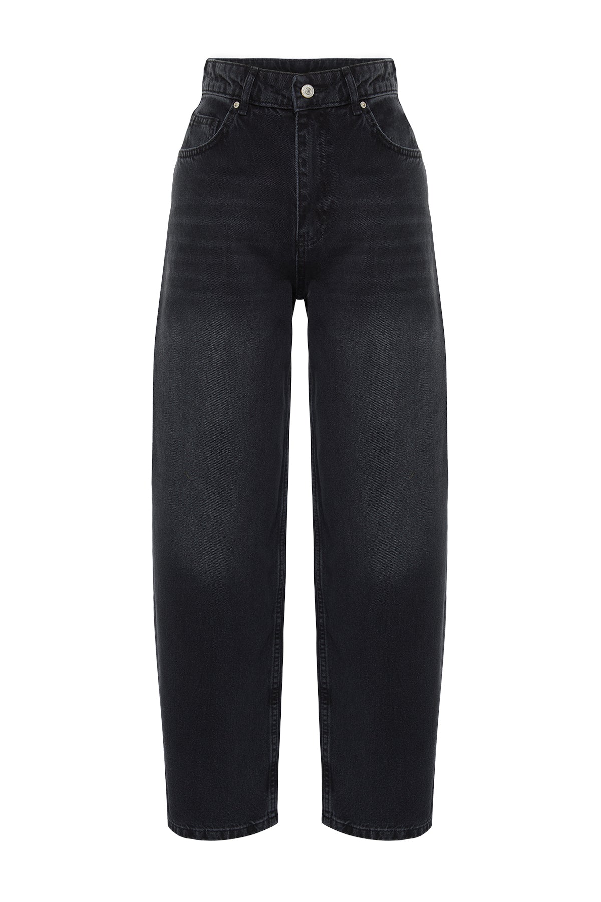 Farmerke TWOSS24JE00038 - crna