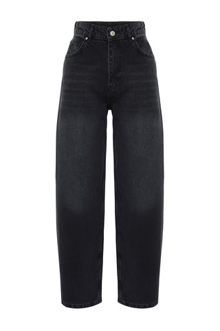 Farmerke TWOSS24JE00038 - crna
