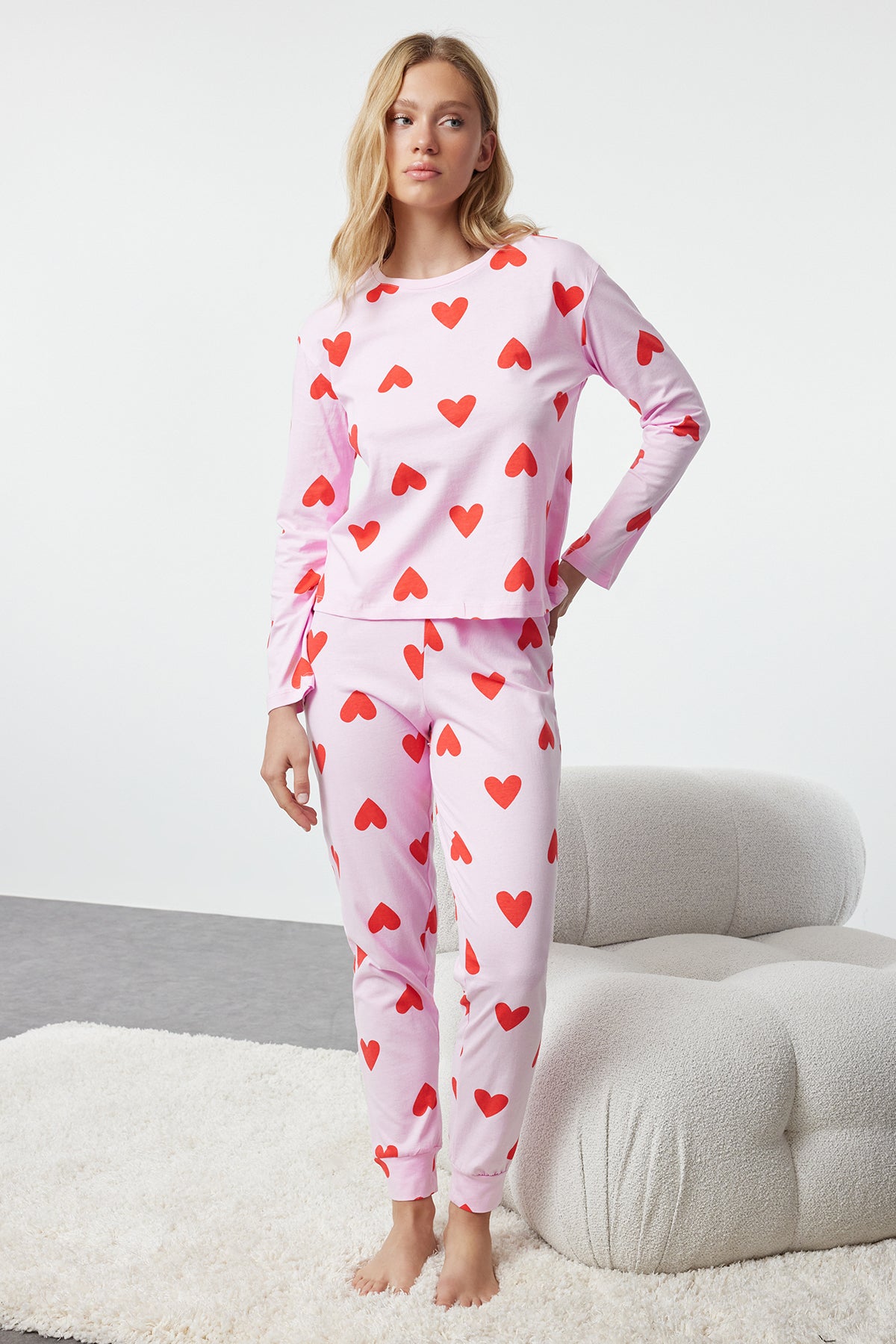 Pidžama THMAW21PT0566 - roze [djesi-src-c85e8b31f7511d3da828dce6b1210c1b697b6934170aa278d92af8dccfcfb2c6]