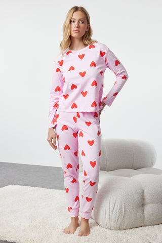Pidžama THMAW21PT0566 - roze [djesi-src-c85e8b31f7511d3da828dce6b1210c1b697b6934170aa278d92af8dccfcfb2c6]