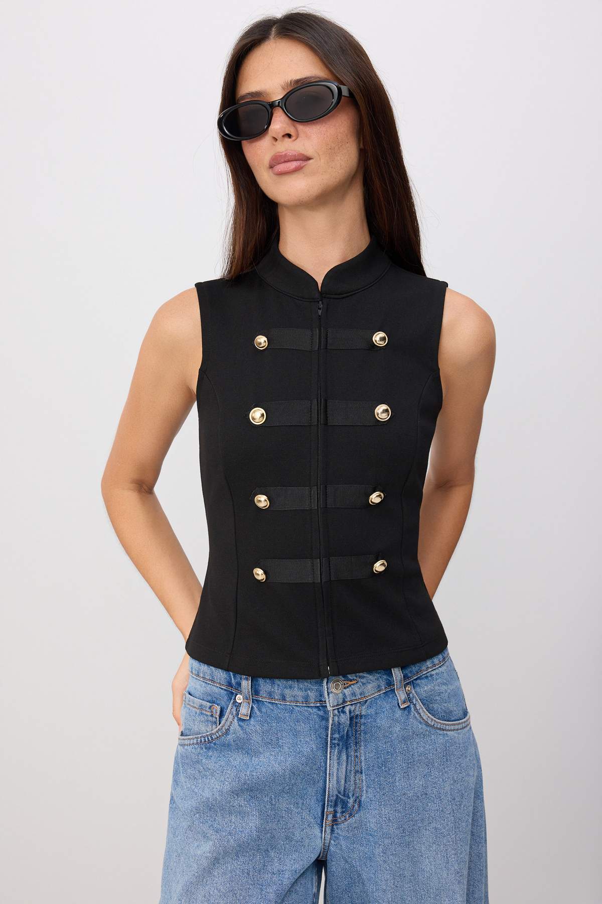 Bluze TWOSS26BZ00819 - crna