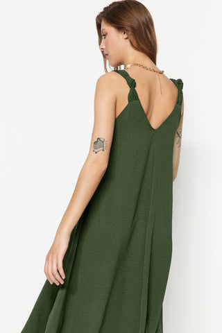 Haljine TWOSS23EL00882 - khaki