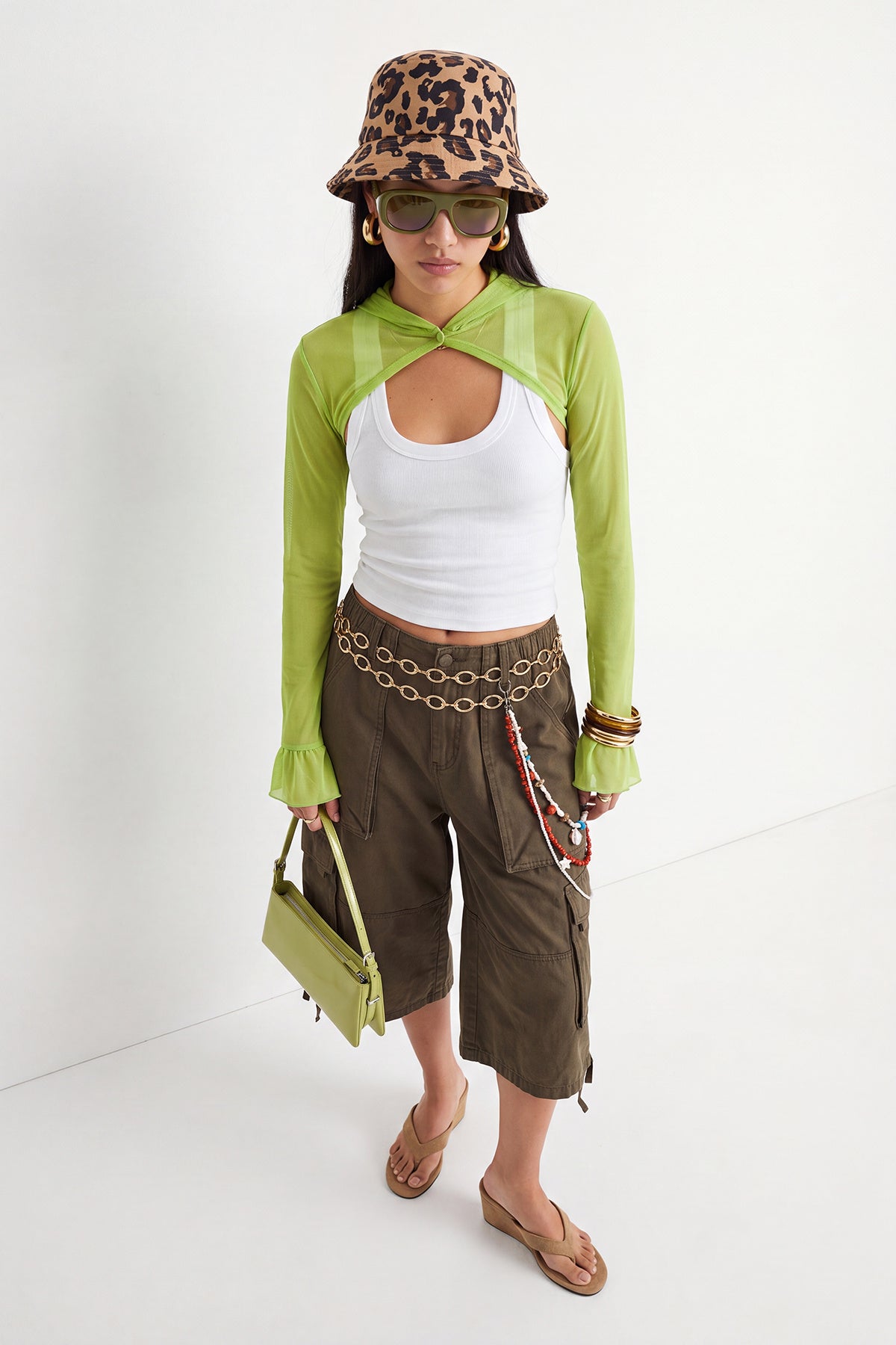 Bluze TWOSS26BZ01077 - zelena