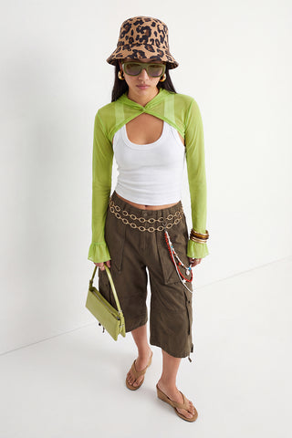 Bluze TWOSS26BZ01077 - zelena