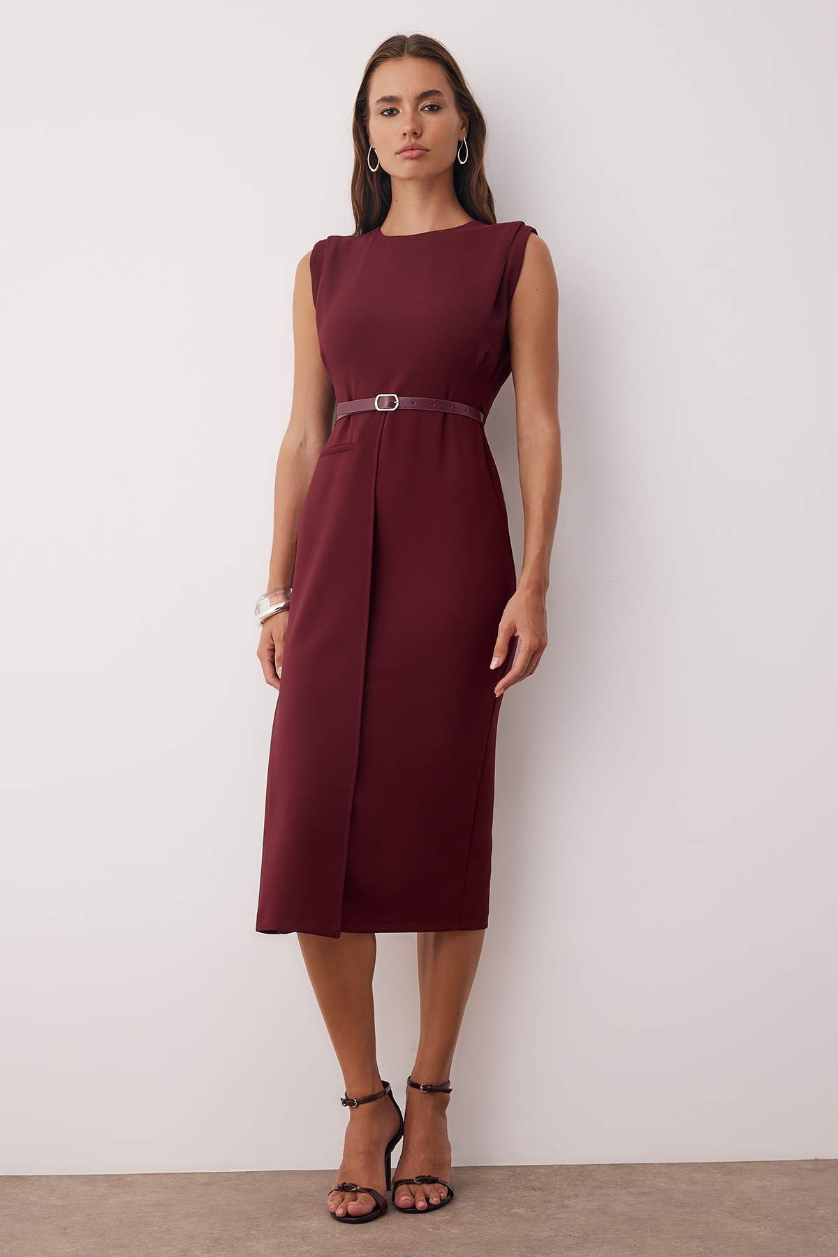 Haljine TWOAW26EL00078 - bordo