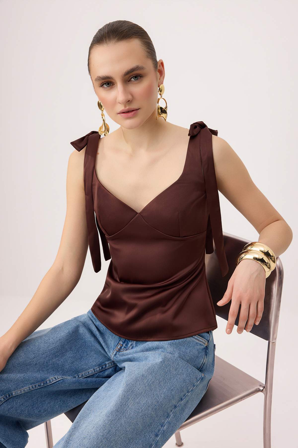 Bluze TPRSS26BZ00057 - braon