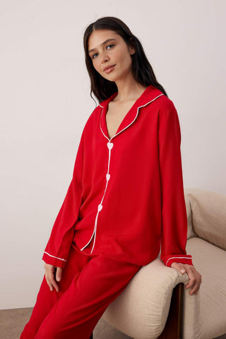 Kosulje THMAW25PT00179 - bordo