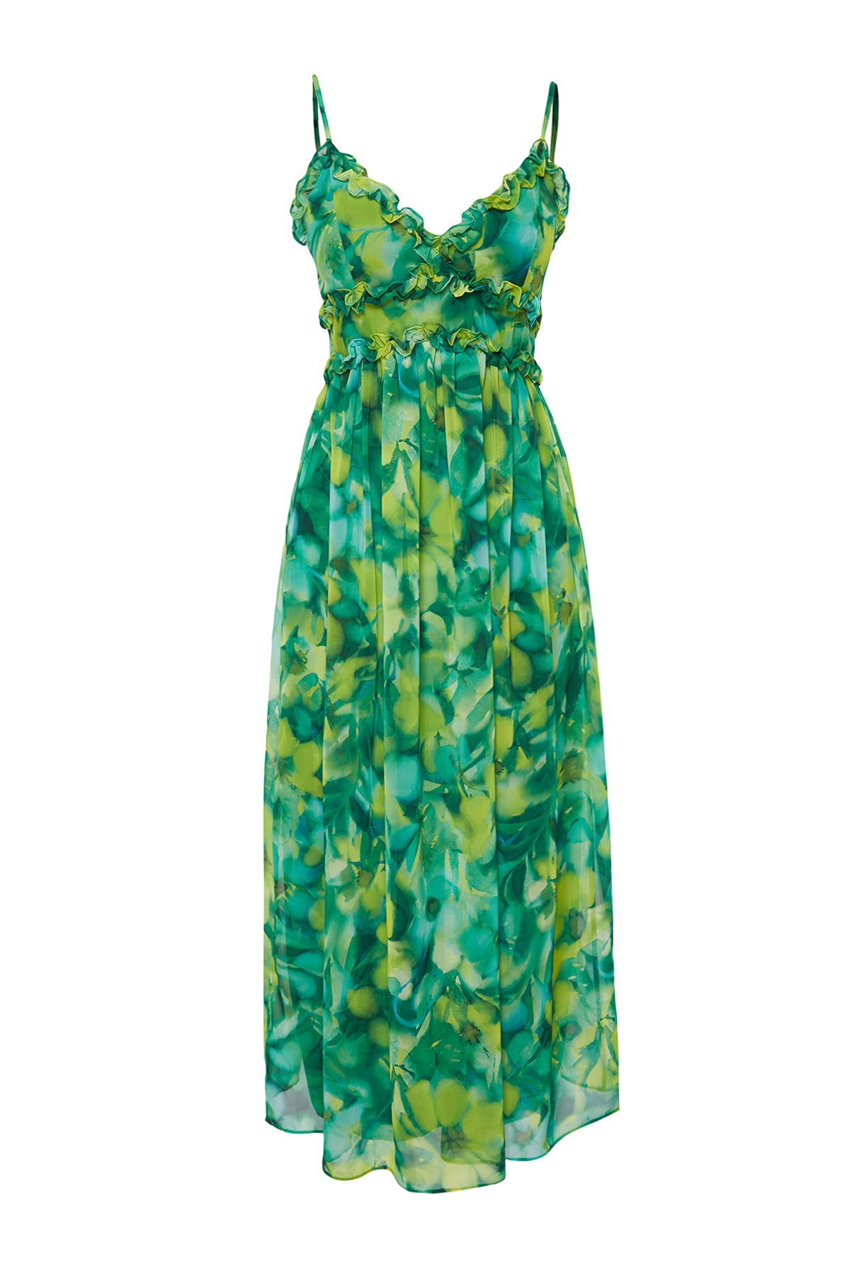 Haljine TWOSS23EL02013 - zelena