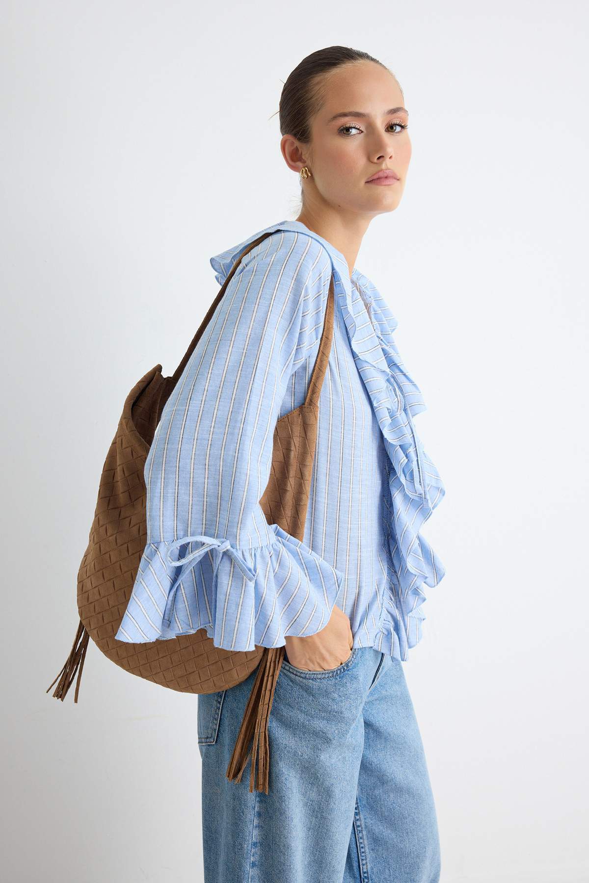 Bluze TWOAW27BZ00268 - plava