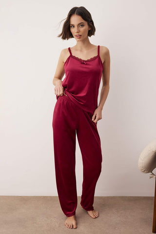Pidžama THMAW26PT00191 - bordo [djesi-src-69cc638cf4ae66bdb0c3f72dcfeef3bb06b80341b55c02df837bdd38fbedc347]