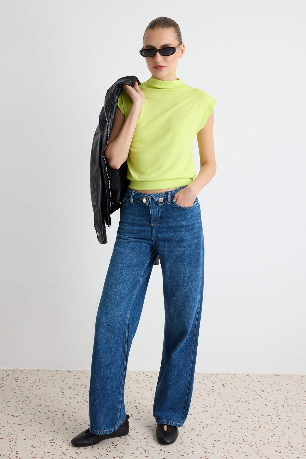 Bluze TWOAW27BZ00107 - zelena