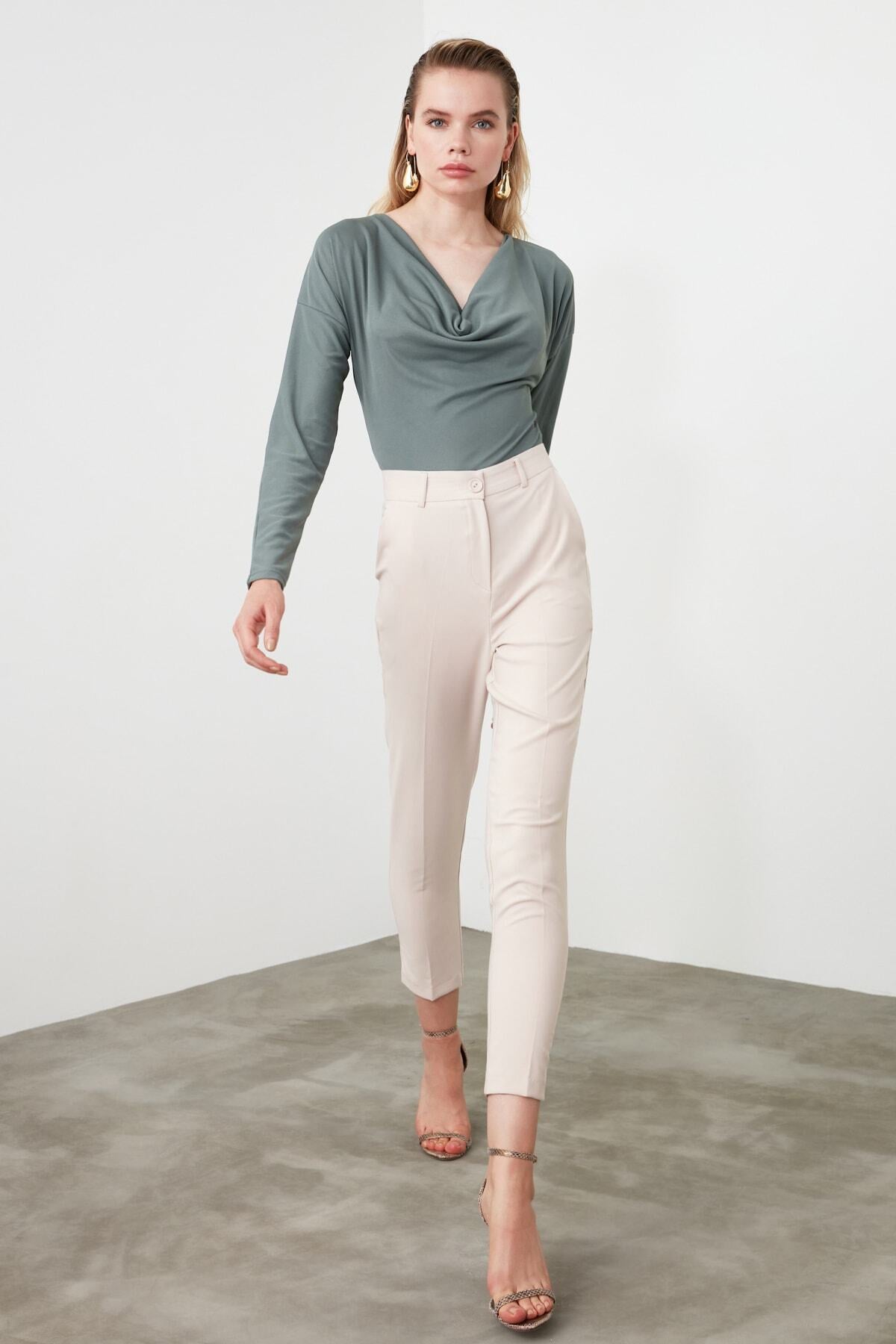 Pantalone TWOSS19ST0038 - kamen [djesi-src-3e9e41267a4a61c2e2d791735d3dabfe6c5c53a10bcf055cb1546130daeff256]