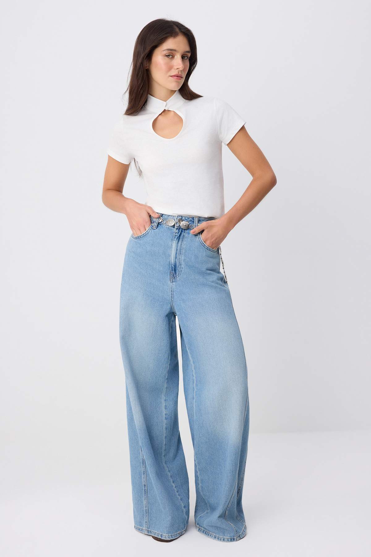Bluze TWOSS26BZ00381 - ekru