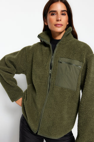 Kardigani TWOAW24SW00071 - khaki [djesi-src-8a10f1151357353155af04d749bc9901c60210c5d7855b566ac88706a1bac3c5]