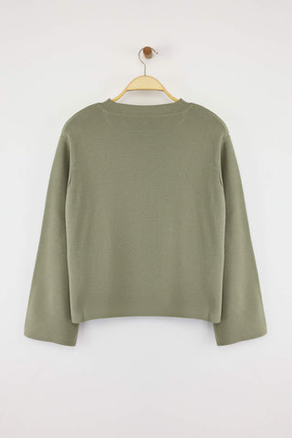 Džemper TWOAW25KZ00313 - khaki