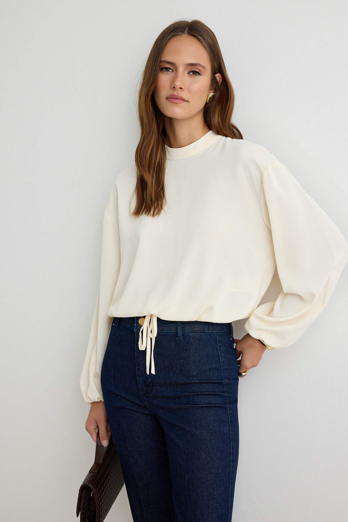 Bluze TWOAW27BZ00058 - krem